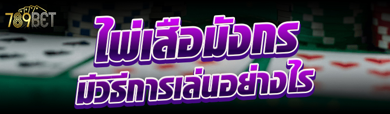 ไพ่เสือมังกร มีวิธีการเล่นอย่างไร